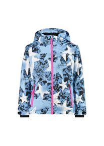 CMP Kinder Skijacke, blau, sportlich, Gr. 152, gemustert, Web, Obermaterial: 100% Polyester. Futter: 100% Polyester. Wattierung: 100% Polyester,