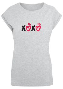 Merchcode Herren T-Shirt "Merchcode Damen", grau, casual, Gr. XXL, bedruckt, 100% Baumwolle, Shirts