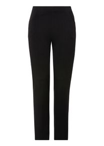 KjBRAND Damen Schlupfhose "Schlupfhose Susie in Bi-Stretch, Kammgarnoptik", schwarz, feminin, Gr. 23, Web, Obermaterial: 63% Polyester, 35% Viskose,