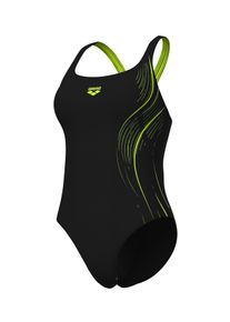 arena Damen Badeanzug "arena Feel Damen Scratch Control Pro Back Bustier Badeanzug", schwarz, Gr. 46, Obermaterial: 80% Polyamid, 20% Elasthan,