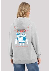 F4NT4STIC Damen Kapuzenpullover "The Brunch Club", grau, casual, Gr. XS, Obermaterial: 80% Baumwolle, 20% Polyester, Pullover, Premium Qualität