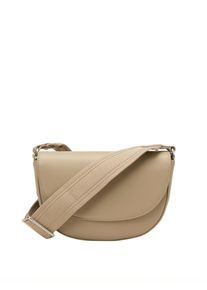 Marc O'Polo MARC O'POLO Damen Umhängetasche "aus einer Lederalternative aus recyceltem Polyester", beige, Polyester, unifarben, Taschen