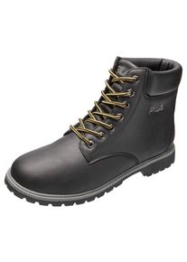 Fila Damen Schnürboots "MAVERICK mid wmn", Gr. 41, schwarz, Textil, Synthetik, sportlich, Schuhe, Winterstiefel, Schnürstiefel, Winterschuhe