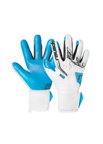 Reusch Damen Torwarthandschuhe "Attrakt Freegel Aqua", weiß, sportlich, Gr. 9, mehrfarbig, 3% Polyamid, 2% Polyurethan, 61% Elastodien, 34%
