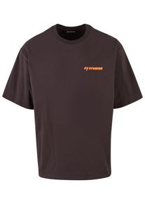 2Y STUDIOS Herren T-Shirt "2Y Studios Herren Last For Life Oversize Tee", schwarz, casual, Gr. L, bedruckt, 100% Baumwolle, Shirts