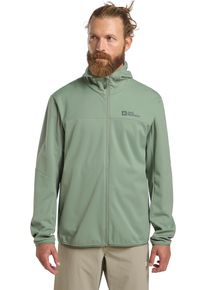 Jack Wolfskin Herren Funktionsjacke "FELDBERG HOODY M", grün, Gr. XXL, Oberstoff: 100% POLYESTER ; Kontrastmaterial 1: 100% POLYESTER ; Futter 1:00%