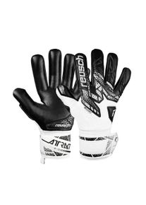 Reusch Damen Torwarthandschuhe "Attrakt Gold NC", silber, sportlich, Gr. 9, mehrfarbig, 53% Elastodien, 33% Polyester, 3% Polyurethan, 1% Elasthan,