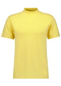 Ragman Herren Stehkragenshirt, gelb, klassisch, Gr. 5XL, Baumwolle, Shirts