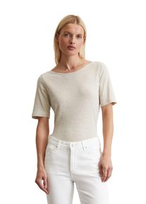 Marc O'Polo MARC O'POLO Damen T-Shirt "aus softem Slub-Jersey"silky stone, Basic, Gr. XS, unifarben, Obermaterial: 100% Baumwolle, Shirts