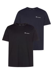 Champion Herren T-Shirt, blau, sportlich, Gr. XXXL, Obermaterial: 100% Baumwolle, Shirts