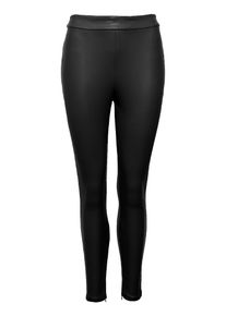 Maze Damen Lederhose "42024012", schwarz, Gr. S, Oberstoff: 60% Polyurethan, 40% Polyester, Hosen
