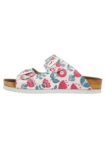 DOGO Damen Pantolette "Stella Remember Who You Are Damen Sandalen/ Sandaletten / Female", Gr. 38, rosa, Lederimitat, Schuhe, Vegan