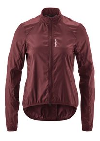 Gonso Damen Fahrradjacke "Road Jacket Wind W", rot, Gr. 40, 100% Polyester, Jacken, Damen Radjacke, atmungsaktive Rennrad-Windjacke, Funktionsjacke