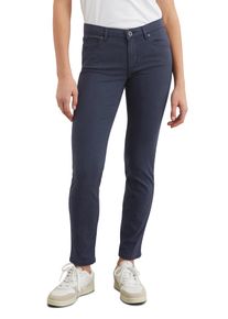 Marc O'Polo MARC O'POLO Damen 5-Pocket-Hose "aus Lyocell-Baumwolle-Mix", blau, casual, Gr. 34, unifarben, Obermaterial: 64% Lyocell, 32% Baumwolle, 4% Elasthan,