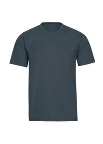TRIGEMA Herren T-Shirt "TRIGEMA T-Shirt DELUXE Baumwolle", grau, Basic, Gr. S, 100% Baumwolle, Shirts