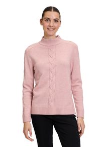 Betty Barclay Damen Strickpullover "Betty Barclay Strickpullover mit Stehkragen", rosa, casual, Gr. 40, Strick, Obermaterial: 50% Viskose, 27%