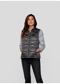 Rabe Damen Steppweste "Weste", grau, feminin, Gr. 42, unifarben, 100%Polyamid 100%Polyester, Westen