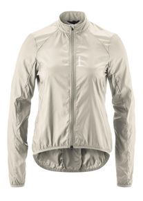 Gonso Damen Fahrradjacke "Road Jacket Wind W", grau, Gr. 46, 100% Polyester, Jacken, Damen Radjacke, atmungsaktive Rennrad-Windjacke, Funktionsjacke