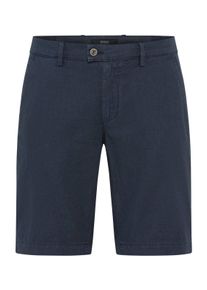 Eurex By Brax Herren Bermudas "Style BOSSE", blau, Gr. 52, 52% Leinen, 48% Baumwolle, Hosen