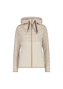 CMP Damen Funktionsjackevaniglia mel, sportlich, Gr. 46, Obermaterial: 90% Polyester, 10% Elasthan, Jacken