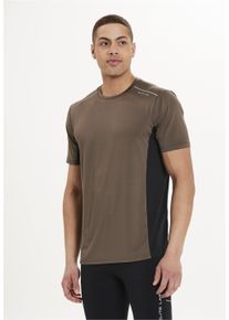 ELITE LAB Herren Funktionsshirt "Tech Elite X1", grün, sportlich, Gr. S, unifarben, 93% Polyester, 7% Elasthan, Shirts, mit schnell trocknender QUICK