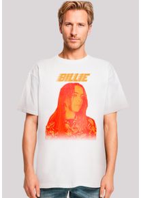 F4NT4STIC Herren T-Shirt "Billie Eilish Portrait", weiß, casual, Gr. XXL, Obermaterial: 100% Baumwolle, Shirts, Premium Qualität