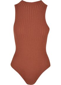 Urban Classics Herren Muskelshirt "Urban Classics Damen Ladies Rib Knit Sleevless Body", orange, casual, Gr. XXL, unifarben, 35% Polyacryl, 35%