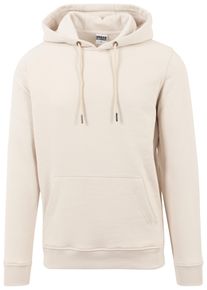 Urban Classics Herren Sweatshirt "Urban Classics Herren Basic Sweat Hoody", beige, Gr. M, unifarben, 63% Baumwolle, 37% Polyester, Sweatshirts