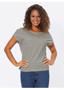 Casual Looks Damen T-Shirt "Shirt", bunt, Gr. 38, gemustert, gestreift, mehrfarbig, 100% Baumwolle, Shirts