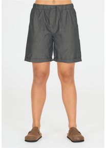 CRUZ Damen Shorts "Emmy", blau, casual, Gr. 44, unifarben, 100% Baumwolle, Hosen, mit verstellbarem Dehnbund