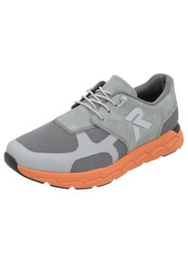 RIEKER SPORT Herren Slip-On Sneaker "Preston", Gr. 45, grau, Nubuklederimitat, Textil, sportlich, Schuhe, Running-Sneaker aus der neuen Christoph