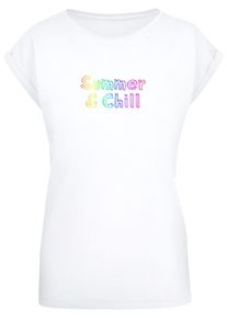 Merchcode Herren T-Shirt "Merchcode Damen", weiß, casual, Gr. XS, bedruckt, 100% Baumwolle, Shirts