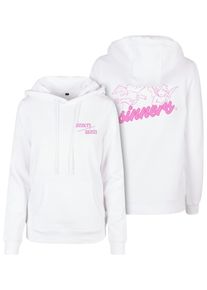 MisterTee Damen Kapuzenpullover "MisterTee Damen Ladie Sinners Hoody", weiß, casual, Gr. XL, unifarben, 50% Baumwolle, 50% Polyester, Pullover