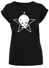 F4NT4STIC Herren Kurzarmshirt "F4NT4STIC Damen", schwarz, casual, Gr. S, unifarben, 100% Baumwolle, Shirts