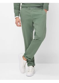 Brax Herren Chinohose "Style EVANS", grün, Gr. 46, 96% Baumwolle, 3% Kapok, 1% Elasthan, Hosen