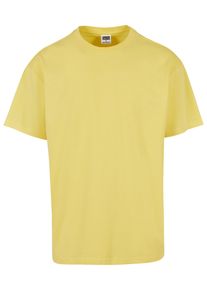 Urban Classics Herren T-Shirt "Urban Classics Herren Heavy Oversized Tee", gelb, casual, Gr. 4XL, unifarben, 100% Baumwolle, Shirts