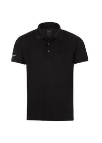 TRIGEMA Damen Poloshirt "TRIGEMA Klassisches Poloshirt COOLMAX", schwarz, sportlich, Gr. M, 100% Polyester (recycelt), Shirts