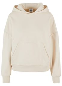 Urban Classics Damen Kapuzenpullover "Urban Classics Damen Ladies Cozy Oversized Hoody", beige, casual, Gr. M, unifarben, 95% Baumwolle, 5% Elasthan,