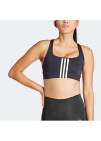 Damen Sport-BH "PWIM MS 3S BRA", adidas Performance, Gr. L, schwarz, Obermaterial: 79% Polyester, 21% Elasthan, sportlich, BHs