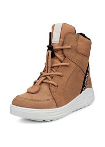 Ecco Kinder Winterboots "URBAN SNOWBOARDER", Gr. 32, braun, Veloursleder, sportlich, Schuhe, Schlupfboots, Outdoorboots, Snowboots mit GORE-TEX