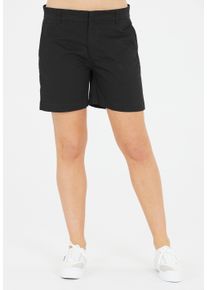 CRUZ Damen Shorts "Dhama", schwarz, casual, Gr. 44, unifarben, 98% Baumwolle, 2% Elasthan, Hosen, mit wunderbarem Tragekomfort