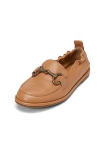 Marc O'Polo MARC O'POLO Damen Loafer "mit Trensen-Schnalle", Gr. 42, braun, Obermaterial: 100% Leder (Rind), unifarben, Schuhe