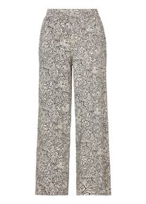 Ragwear Damen Jogginghose "LOGGAN PRINT", beige, casual, Gr. XXL, bedruckt, Web, Obermaterial: 100% Viskose, Hosen
