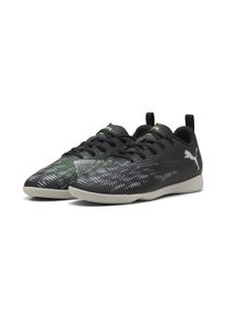 Puma Kinder Fußballschuh "FUTURE 8 PLAY IT Futsalschuhe Jugendliche", Gr. 34,5schwarz cool light gray fluo grün, Obermaterial: Synthetik, Textil;