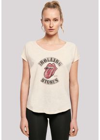 F4NT4STIC Damen T-Shirt "The Rolling Stones Tour '78", weiß, casual, Gr. XL, Obermaterial: 100% Baumwolle, Shirts, Premium Qualität
