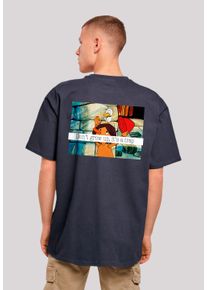 F4NT4STIC Herren T-Shirt "Pinocchio", blau, casual, Gr. S, Obermaterial: 100% Baumwolle, Shirts, Retro, Heroes of Childhood, TV Serie