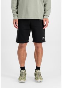 Herren Shorts "Alpha Industries Men - Shorts Basic Short Small Logo II", schwarz, Gr. S, Alpha Industries, Obermaterial: 80% Baumwolle, 20%