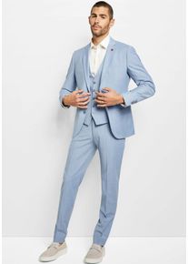 Cinque Herren Anzug "CIMONOPOLI", blau, casual, Gr. 102, unifarben, Web, Obermaterial: 53% Polyester, 43% Schurwolle, 4% Elasthan, Anzüge, mit