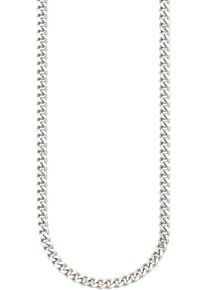 Damen Panzerkette "Schmuck Geschenk Silber 925 Halskette 3,7 mm", Silber 925 (Sterlingsilber), L: 45cm B: 3,7mm, silber, ANISTON JEWELRY & WATCHES,