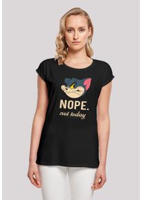 F4NT4STIC Damen T-Shirt "Tom and Jerry TV Serie Nope Not Today", schwarz, casual, Gr. M, Obermaterial: 100% Baumwolle, Shirts, Damen,Premium